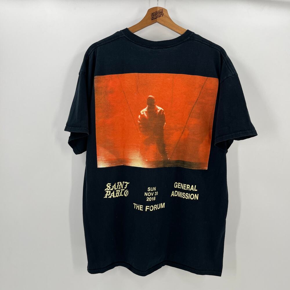 Kanye West Yeezy Season YZY Yeezus Life of Saint Pablo Stage Forum Tour Merch XL